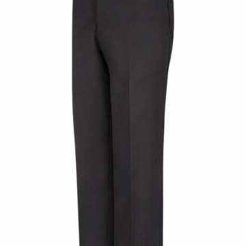 Black Tailored Straight Leg Dress Pants